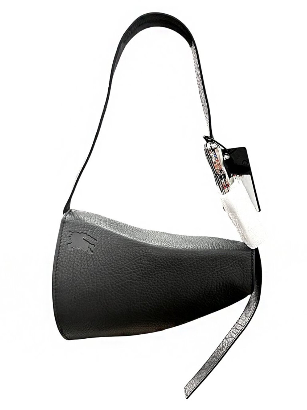Burberry Shoulder Bag Slate Color Retail $2190